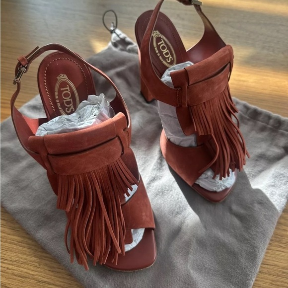 Tod’s fringe heels - Picture 5 of 10